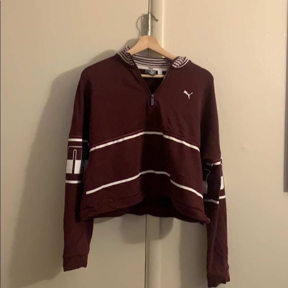 Cropped Puma Sweatshirt